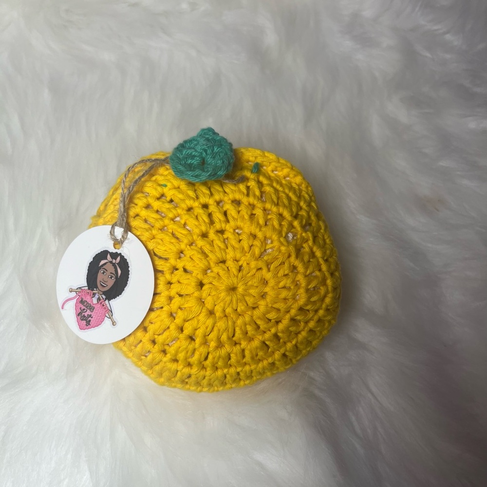 Handmade Lemon Market Tote
